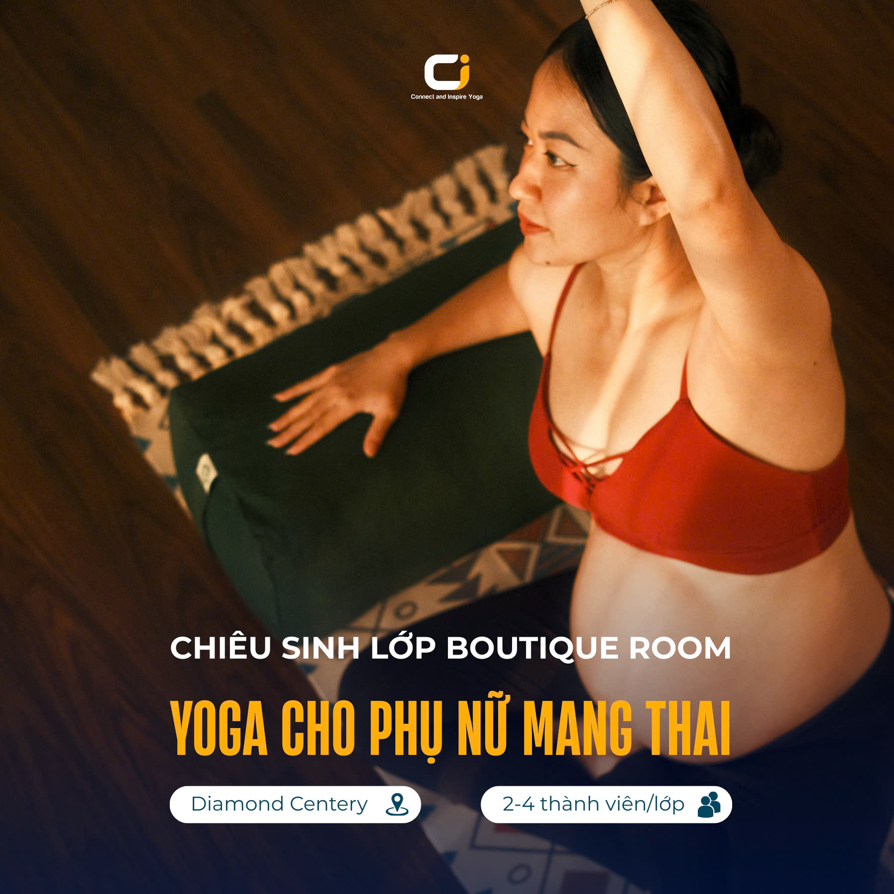 KHÓA HỌC YOGA CHO BÀ BẦU 20HRS