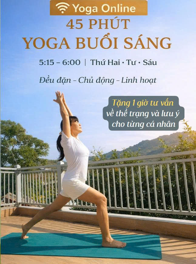 45 phút Yoga Buổi sáng